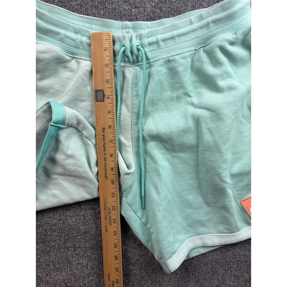 Jordan Fleece Shorts Mens Large Mint Green Jumpman Colorblock Athletic 7in